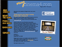 Tablet Screenshot of mycinema4.com
